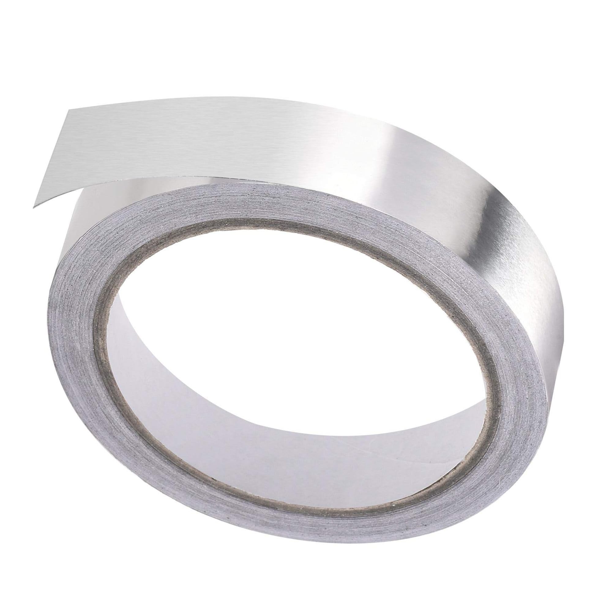TA-VIGOR 20mm Aluminium Foil Tape Single Sided Conductive, High Temperature HVAC Duct Tape for Sealing & Patching, Conductive - Image 4