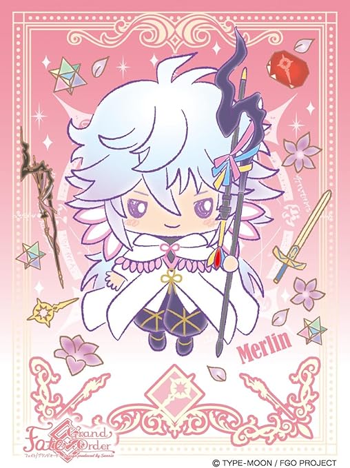 Amazon キャラクタースリーブ Fate Grand Order Design Produced By Sanrio マーリン En 552 トレカ 通販