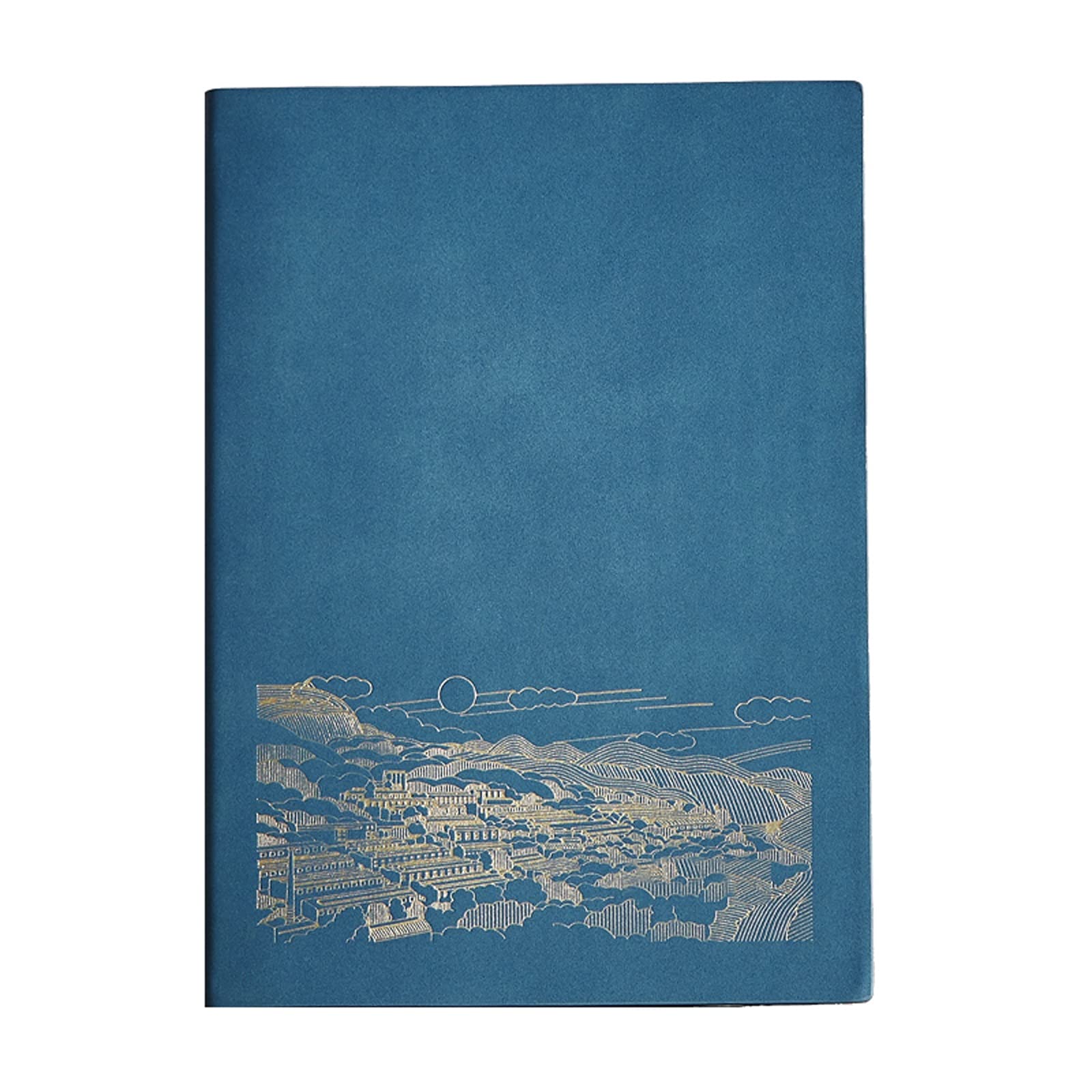 Taccuino con copertina rigida B5, superficie morbida, in similpelle, adatto per ufficio a mano e notebook con copertina rigida, colore blu