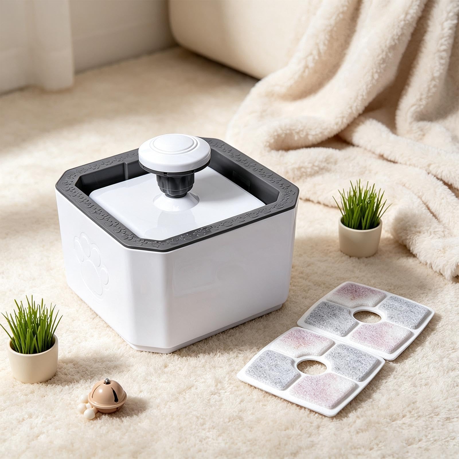 USB silenzioso automatico senza fili della fontana 2.5L 'acqua del