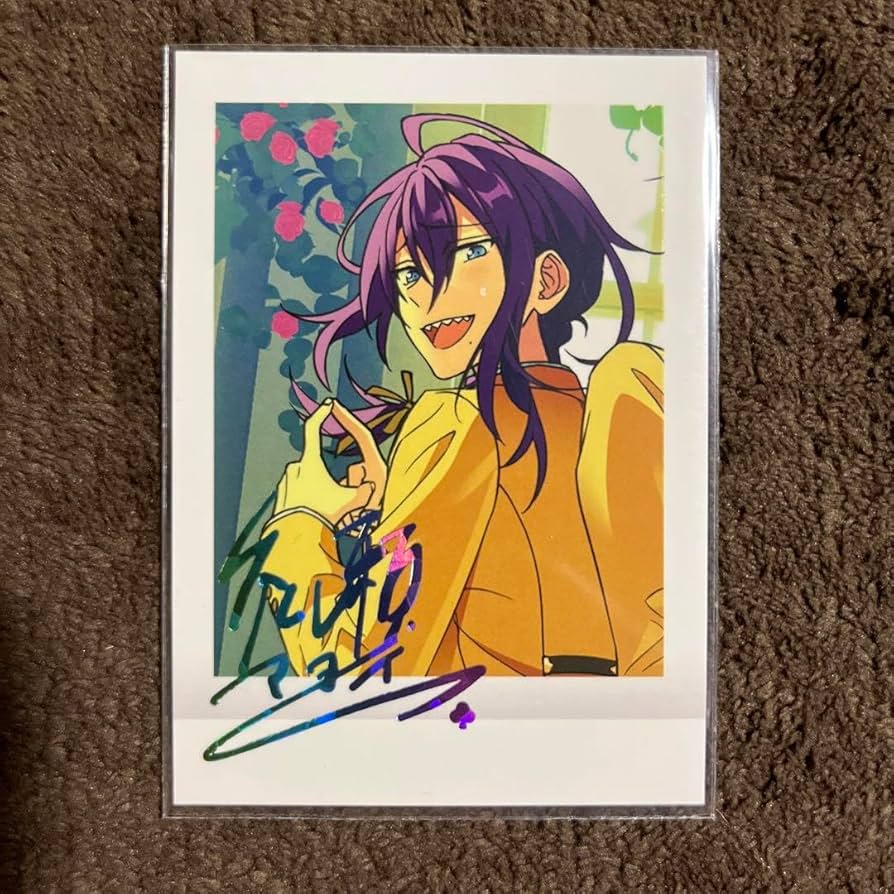 m*m様 あんスタ 礼瀬マヨイ ドコモ 色紙 m*m様 あん