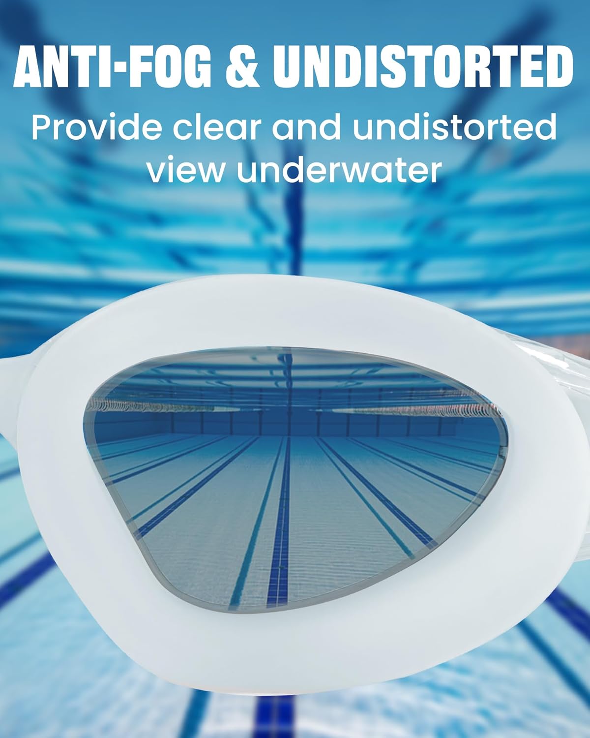 Keary Goggles Swimming Adult Swim Goggles for Men Women Swimming Goggles Youth UV Protection Anti-Fog Pool Water Goggles - Image 6