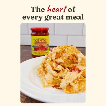 Cento Extra Hot Calabrese Peperoncino Spread, 9.87 Oz, Spicy Calabrese Paste from Italian Calabrian Chili Peppers Packed Fresh with Oil, Vinegar and Sea Salt, Made in Italy, Gluten-Free, Non-GMO