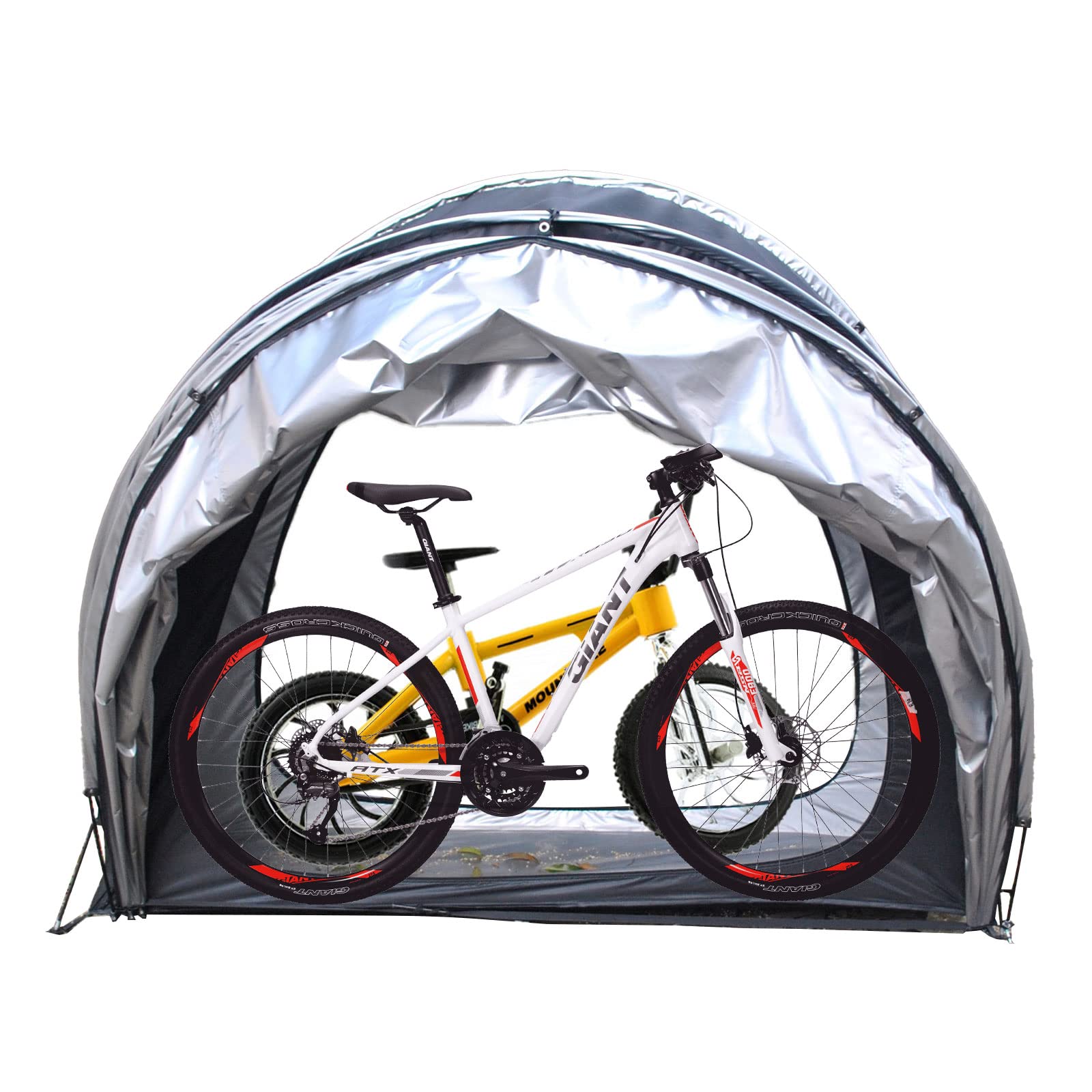 Amazon.co.jp: バイク ガレージ 物置 自転車力パー サイクル力パー