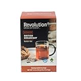 REVOLUTION TEA® English Breakfast Tea [THE ORIGINAL] – British Breakfast – Premium Full Leaf Tea – Biodegradable Infuser Tea Bags – Black Tea – 20 Bags