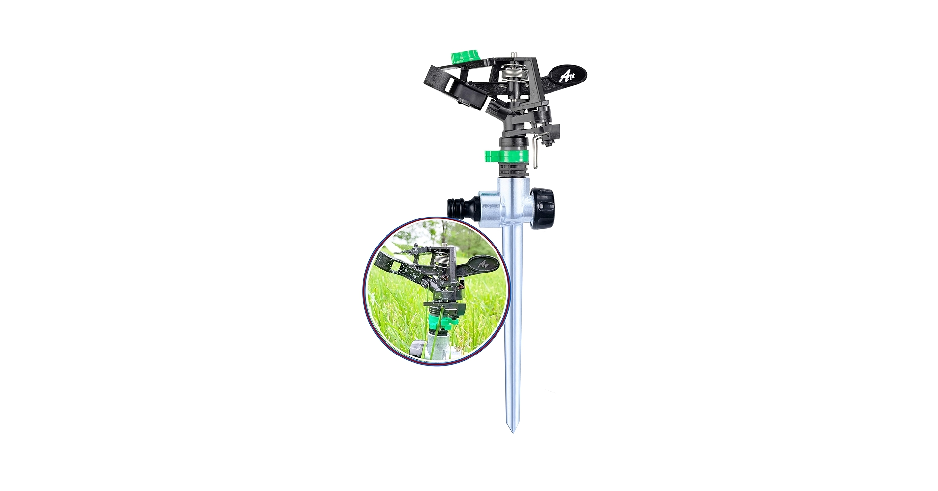 Amazon.com : Pulsating Impact Yard Sprinkler, 80 to 5800