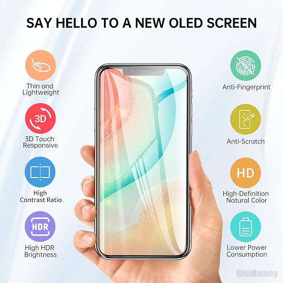 [OLED] for iPhone Xs Max Screen Replacement 6.5 with Ear Speaker