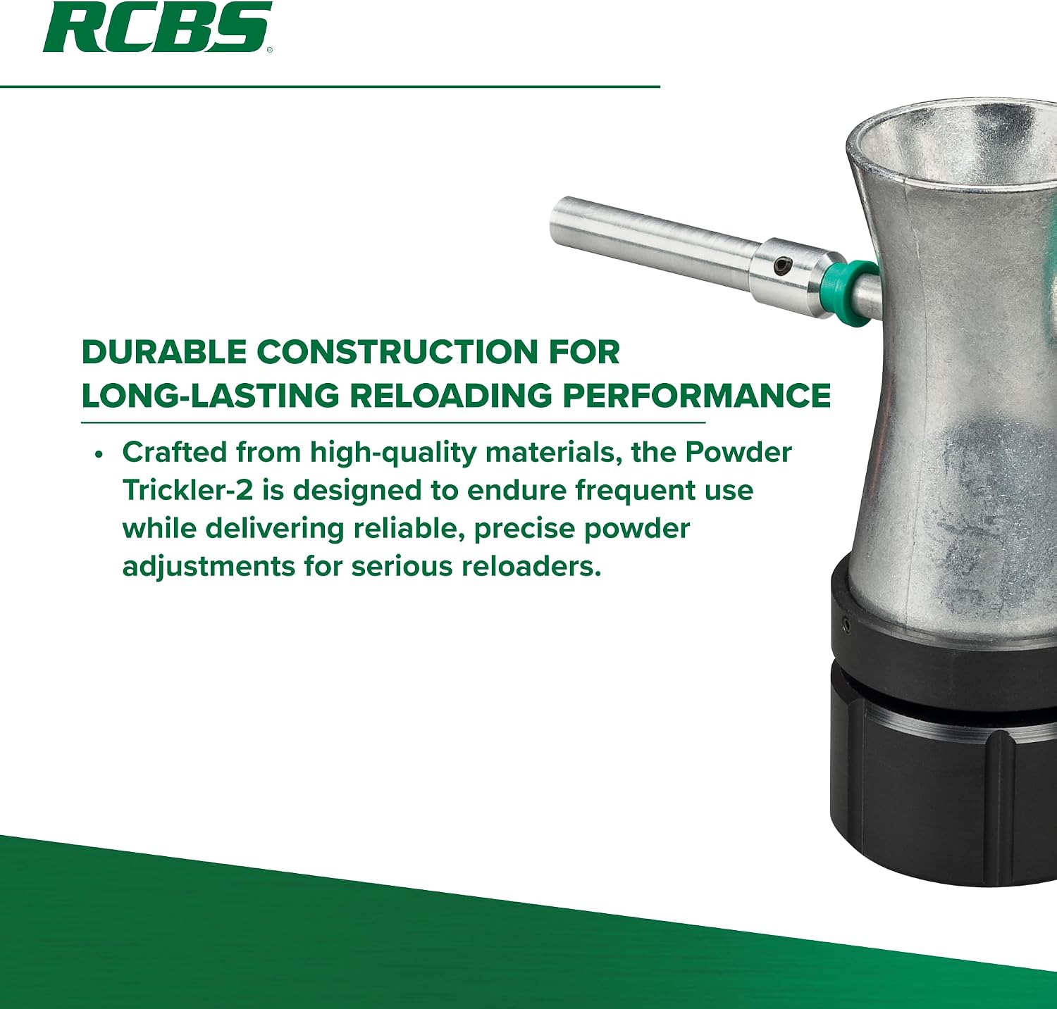 RCBS Powder Trickler - 9089 , Green