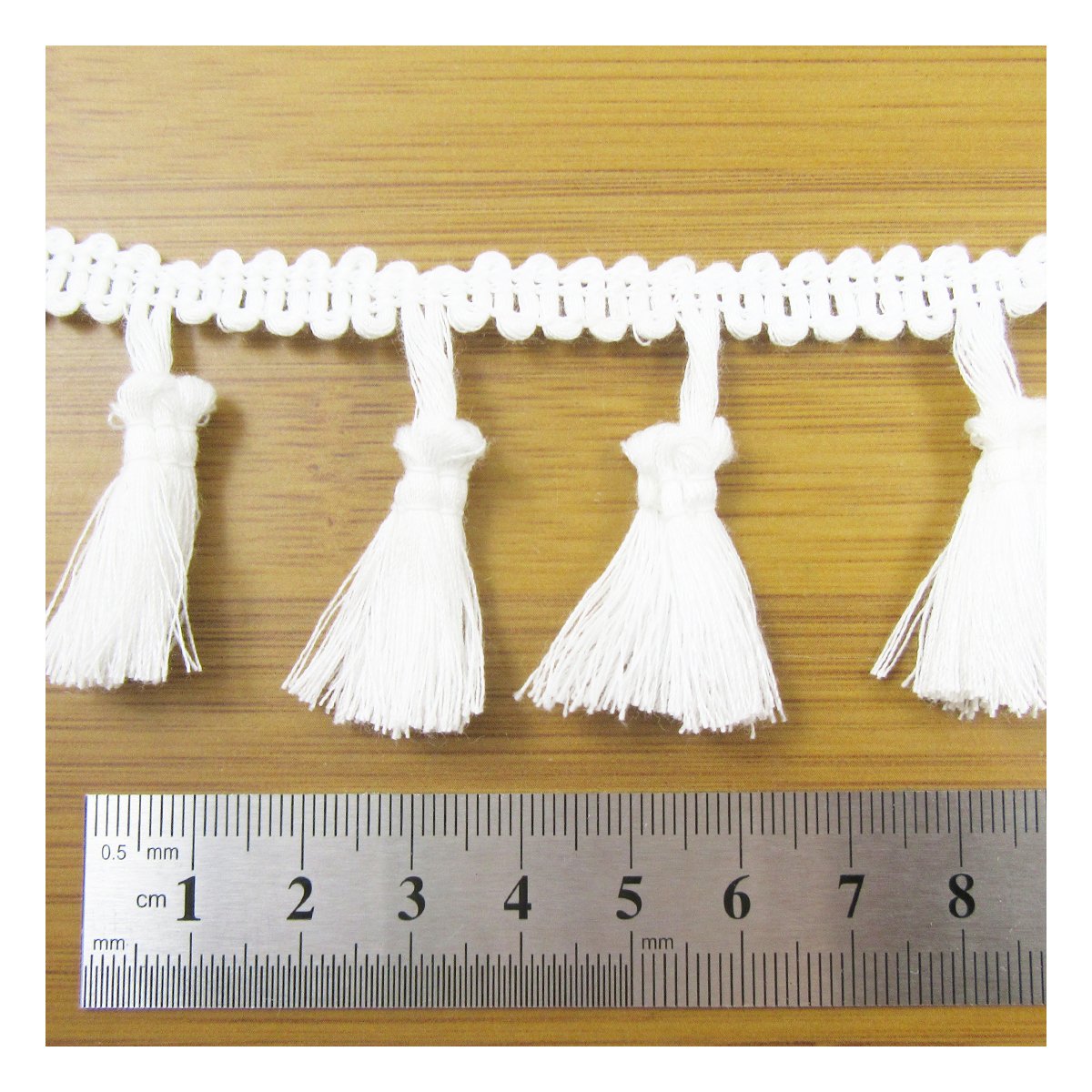 SEW ON Fringe Edging Trimming *5 Styles* Haberdashery Furnishing (H3133 (6 Metres))