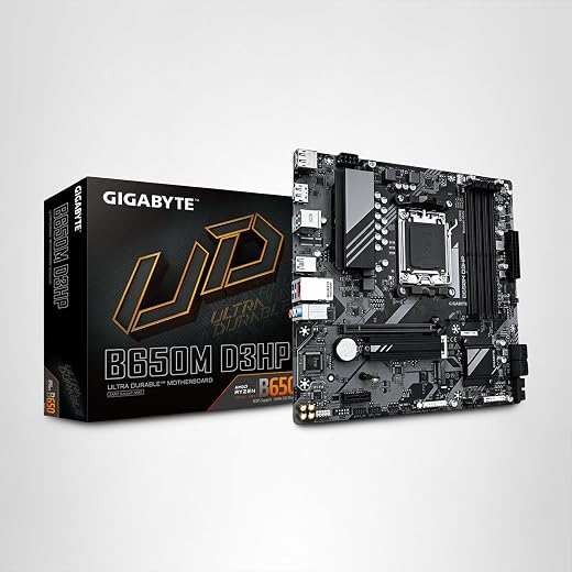 GIGABYTE B650M D3HP AMD AM5 mATX Motherboard