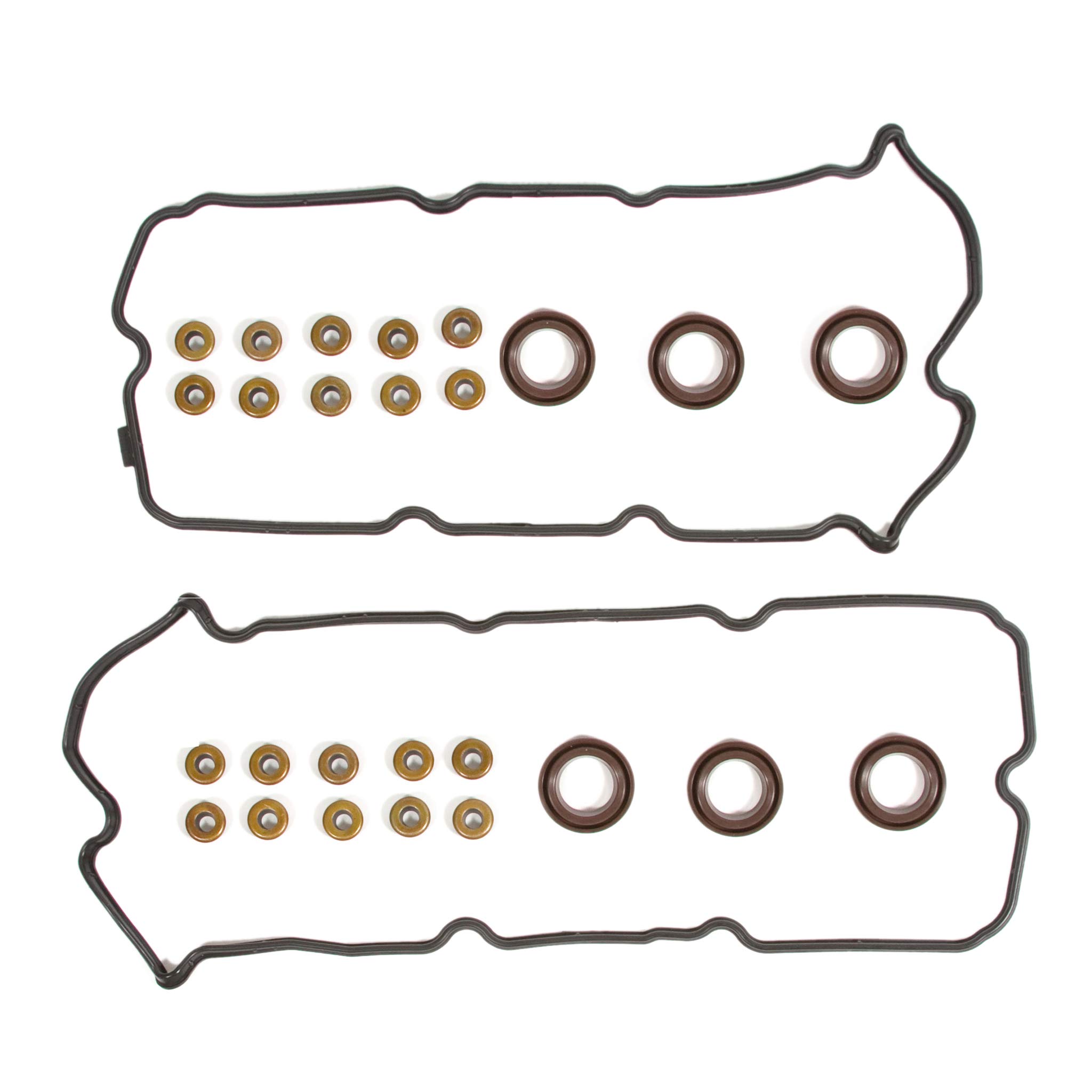 Evergreen VC3020 Valve Cover Gasket Set Compatible with 95-99 Nissan Maxima Infiniti I30 3.0 DOHC VQ30DE