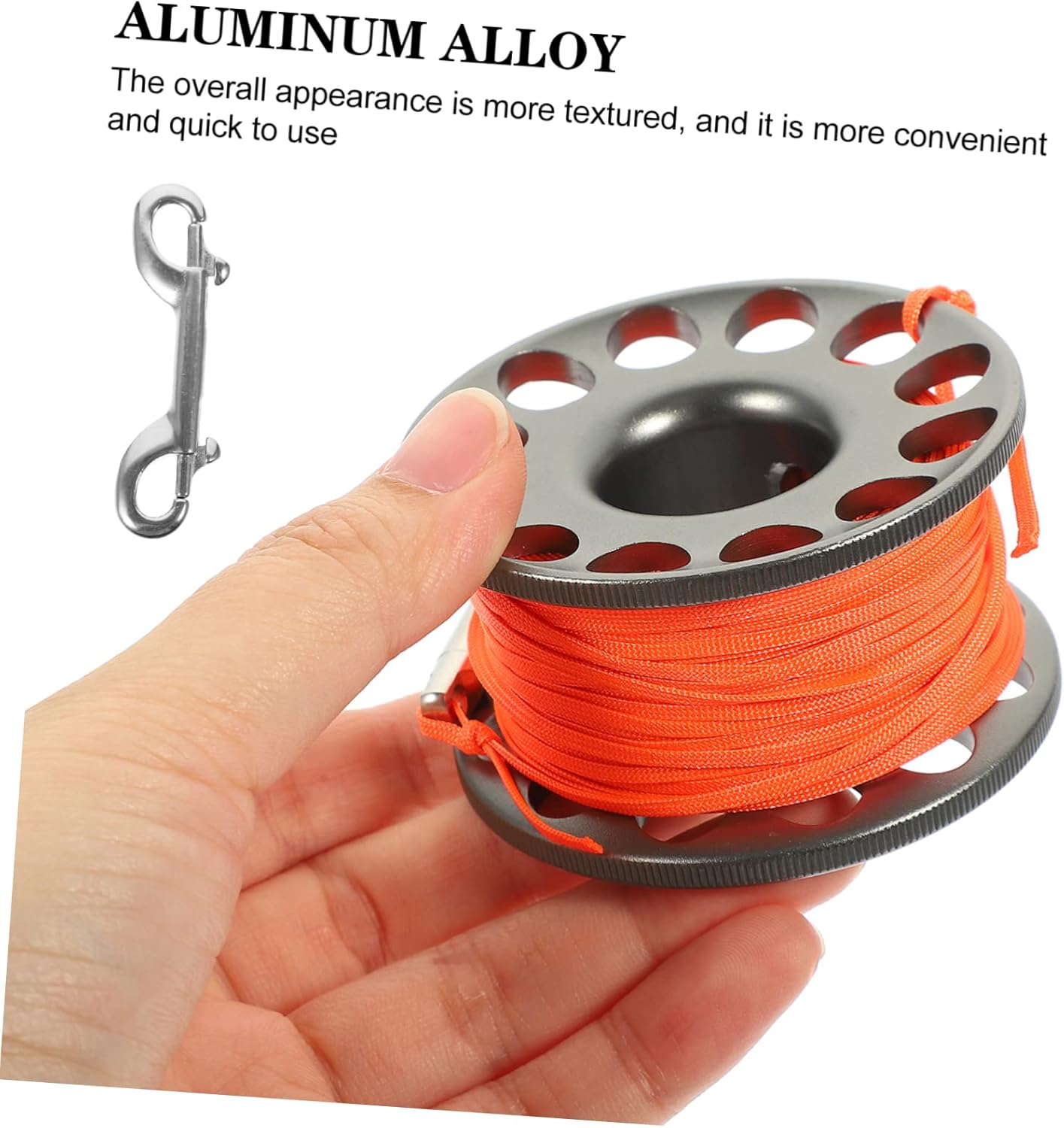 GALPADA Diving Spool Spools Underwater Portable Reel Scuba Diving Gear Divers Diving Accessory Cave Diving