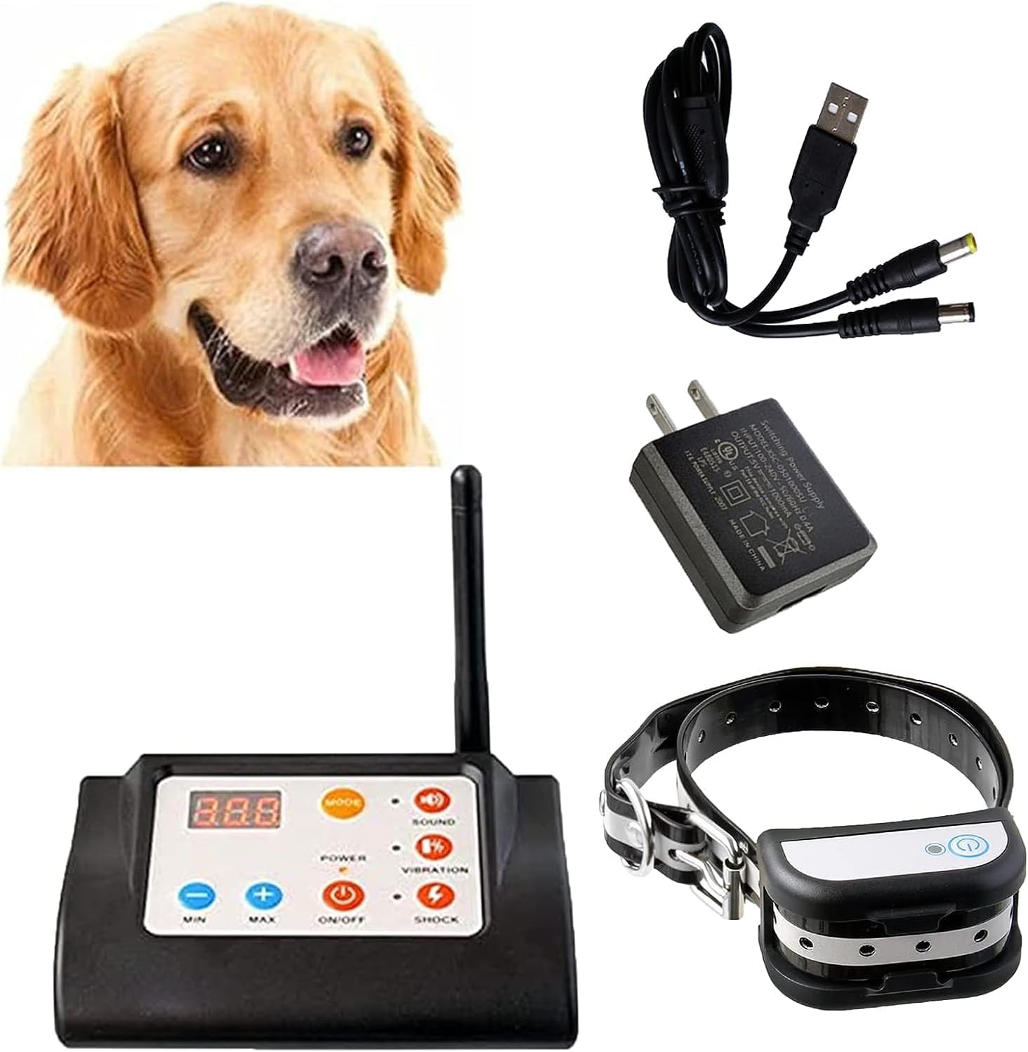 URSOFINE Wireless Dog Fence Pet Containment System Pet