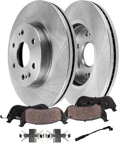 Miniatura 19 de Detroit Axle - Kit de freno trasero para Chevy Equinox Captiva Sport GMC Terrain Pontiac Torrent Saturn Vue Pinzas de freno de disco con soportes