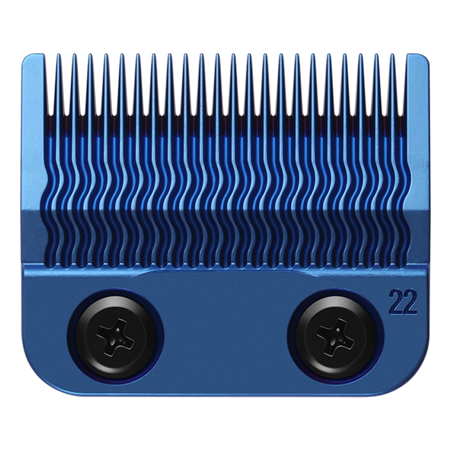 FX8022BL Metal Injection Molded (MIM) Precisin Blade for BaBylissPRO FX899, FX890, FX870, FX673, FX829, FX826, and FXT45C Clippers, Replacement Fade Blade for BaByliss Clippers, Blue | Metal Injection Molded (MIM) Precisin Fade Blade