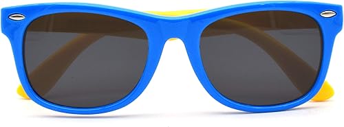 Miniatura 2 de Lentes de sol para niños pequeños, de plástico, polarizados, flexibles, para niños y niñas de 2 a 10 años.