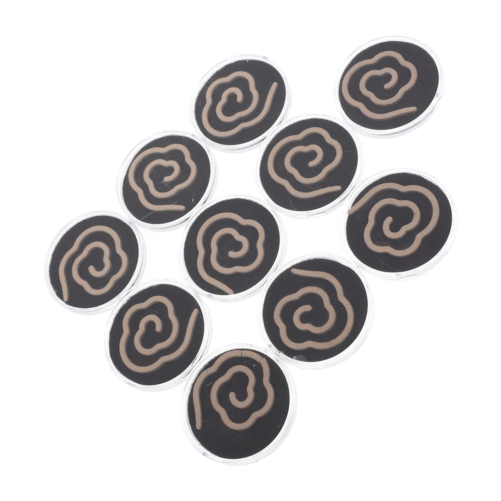 MAGICLULU 5 Sätze Natürliche Xiangyun-dufttabletten Brenner Schlafende Räucherstäbchen Räucherspiralen Für Zu Hause Aromaspulen Duft-räucherstäbchen Duftspulen Natürlicher Duft 10 Stück * 5