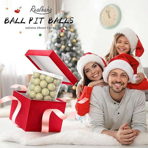 Miniatura 6 de Realhaha Pelotas de 2.75 pulgadas, grandes, coloridas y duraderas, no tóxicas y sin BPA, perfectas para sala de juegos de interiorexterior,