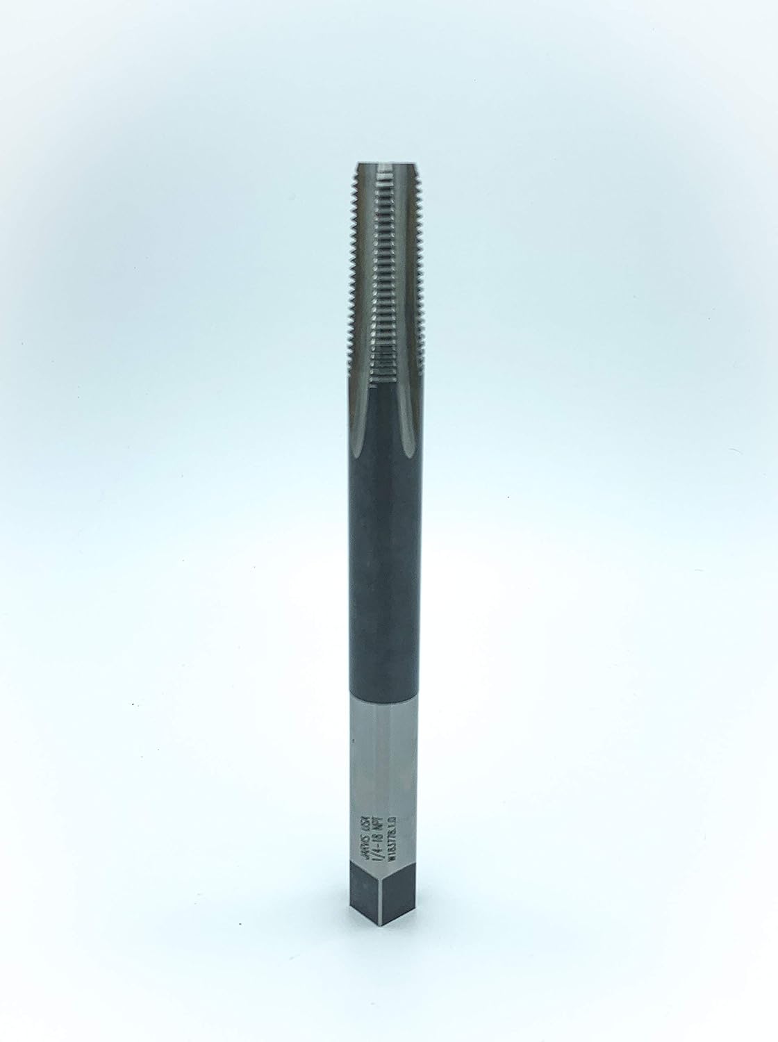 Jarvis 1/4-18 NPT High Speed Steel, Extension, Standard Tapered Pipe Tap, Package of 1 [R128119-1]