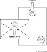 Vista 7 de Custom Logo Embosser Seal Stamp Your Own Design Personalized 1 x 5/8