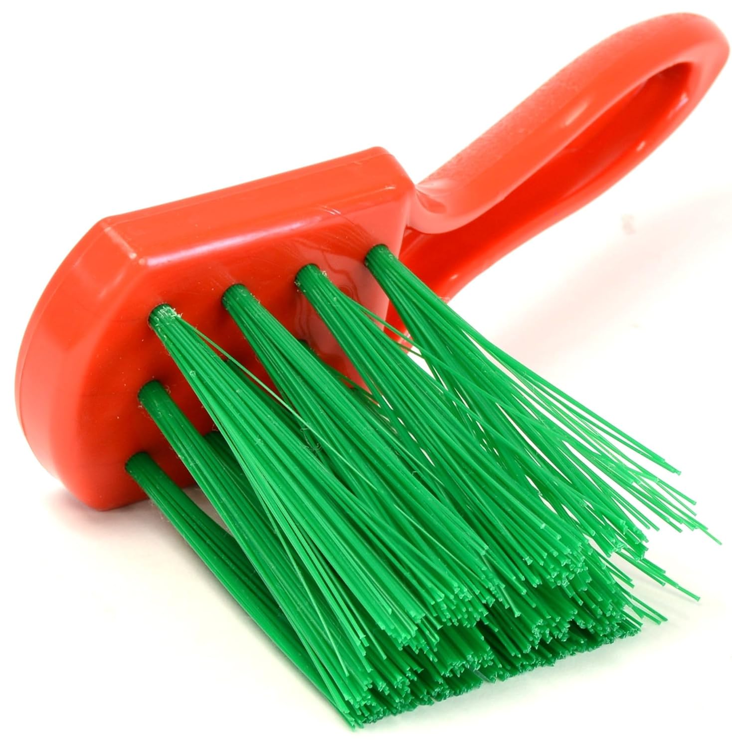 Prince Castle Tomato Saber Slicer/Cutter Blade Cleaning Brush, Red/Green