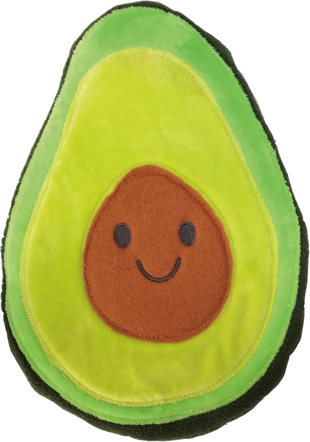 GAMAGO Avocado Heating Pad & Pillow Huggable - Microwavable Heat Pad For Cramps, Aches & Anxiety Relief - Cute Heat Pack Stuffed With Eco-Friendly Buckwheat & Dried Lavender - 11", Green