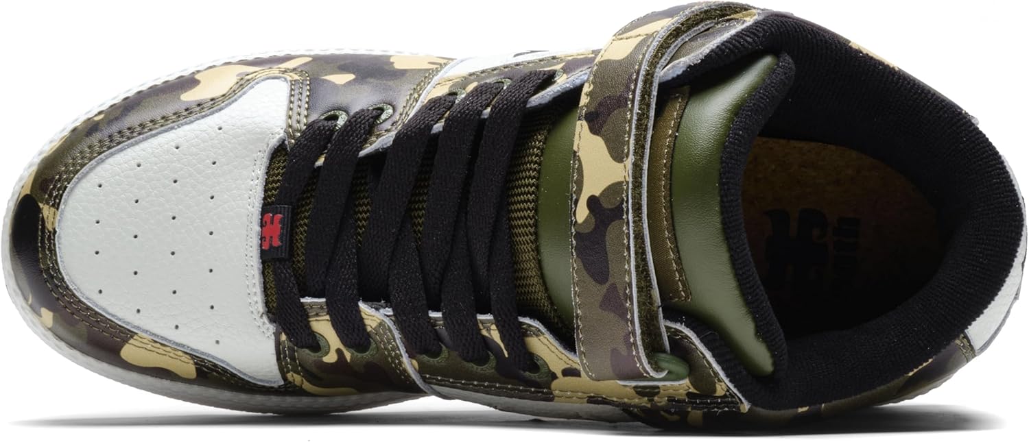 Grasshopper Men’s Skate Shoe – Mid-Top Classic Skate Sneaker with Supportive Comfort