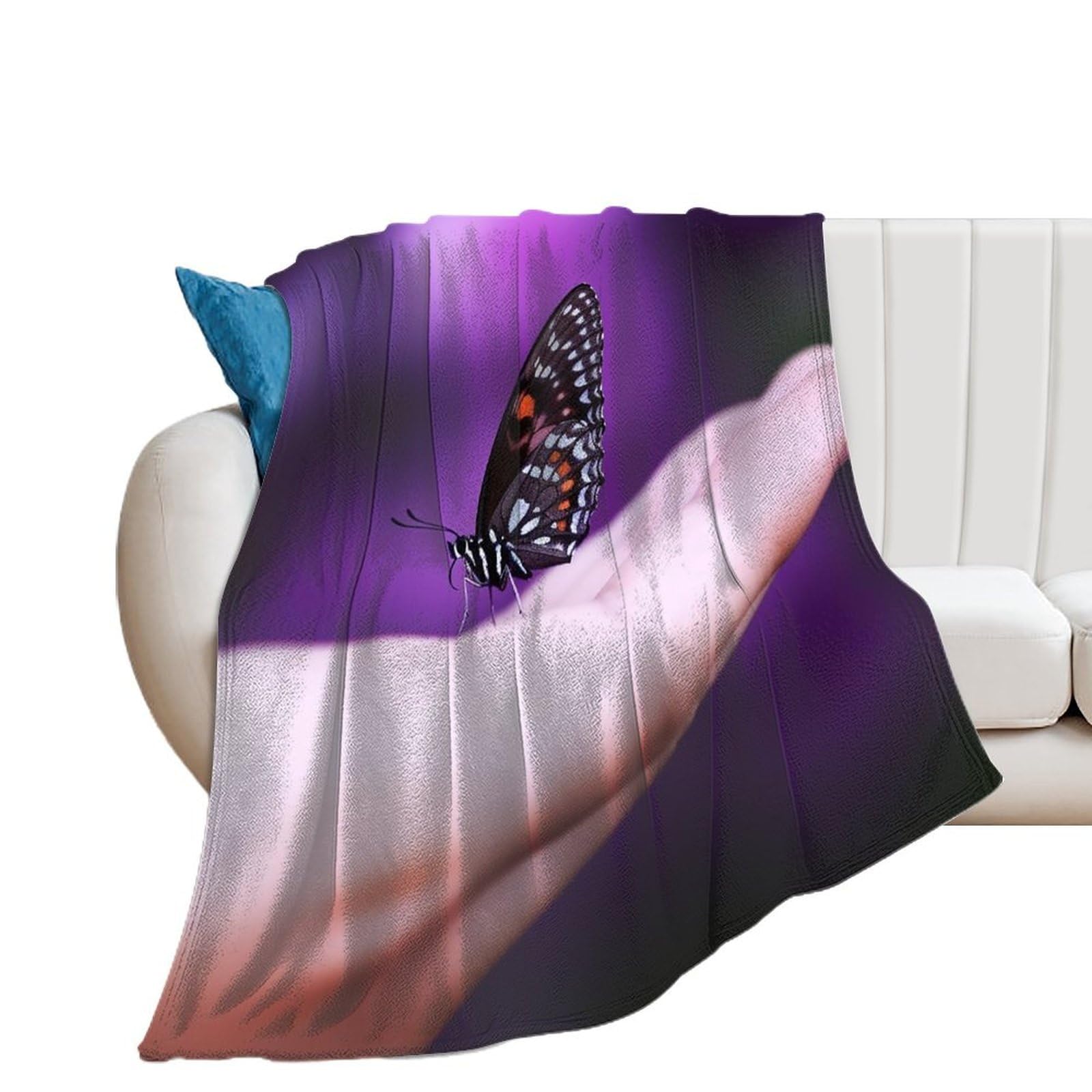 Couverture lit flanelle plaid douillet idee cadeau homme femme