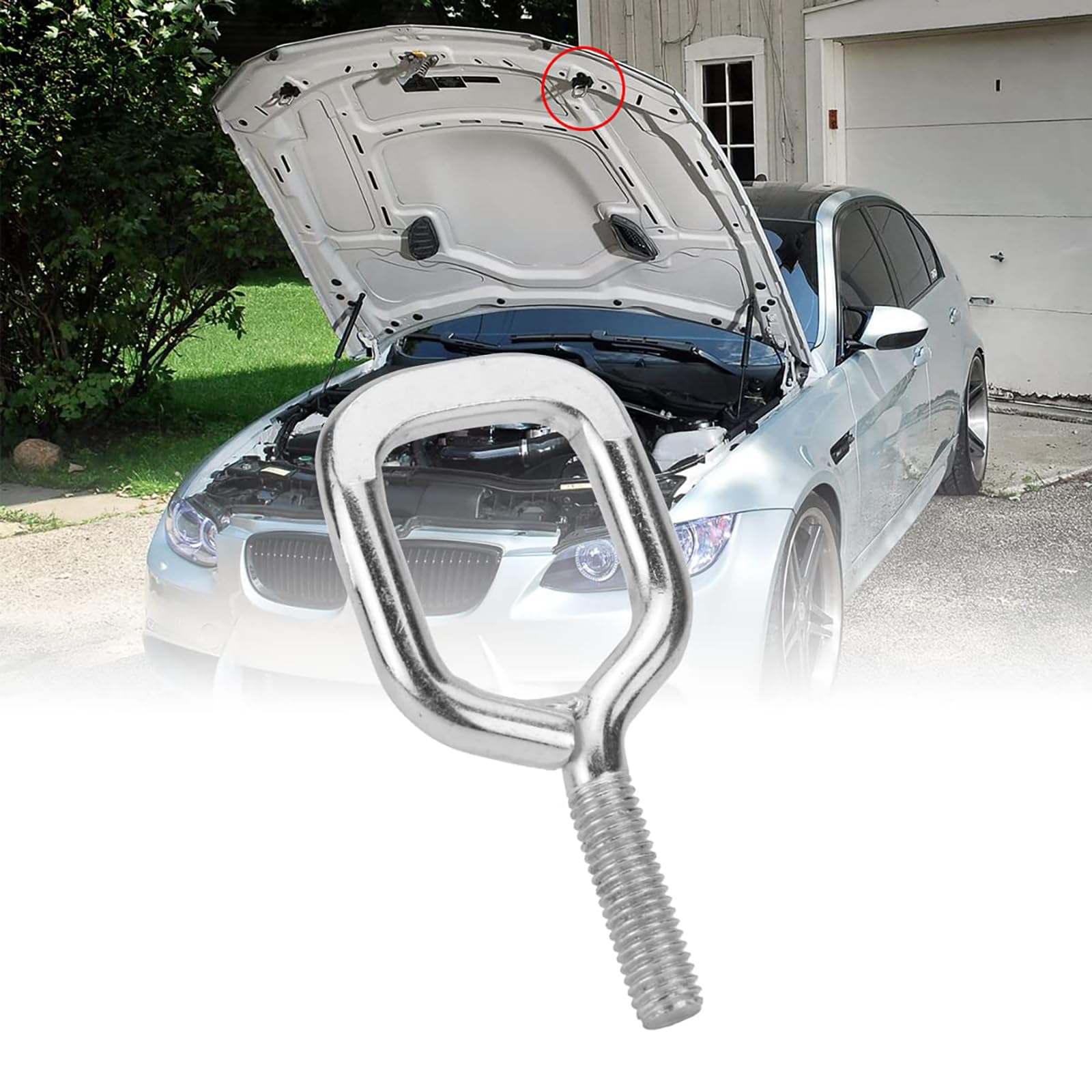 Hood Catch Lock Bracket 51237008756 For BMW 1 3 5 SERIES E60 E61 E64 E87 E90 New