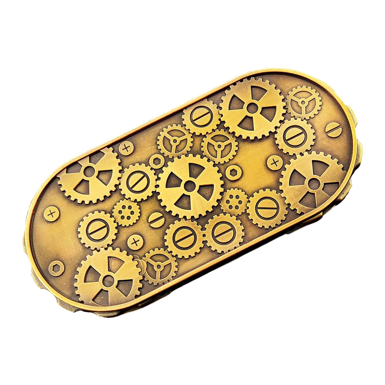 Metal Dice, Game Theme Metals Spin Dice, 4.69x2.13 inches Aluminum Alloy Mysterious Toy with Engravings, Beginners Group Activities Use for Dorm, Travel, Home, Interactive Fun