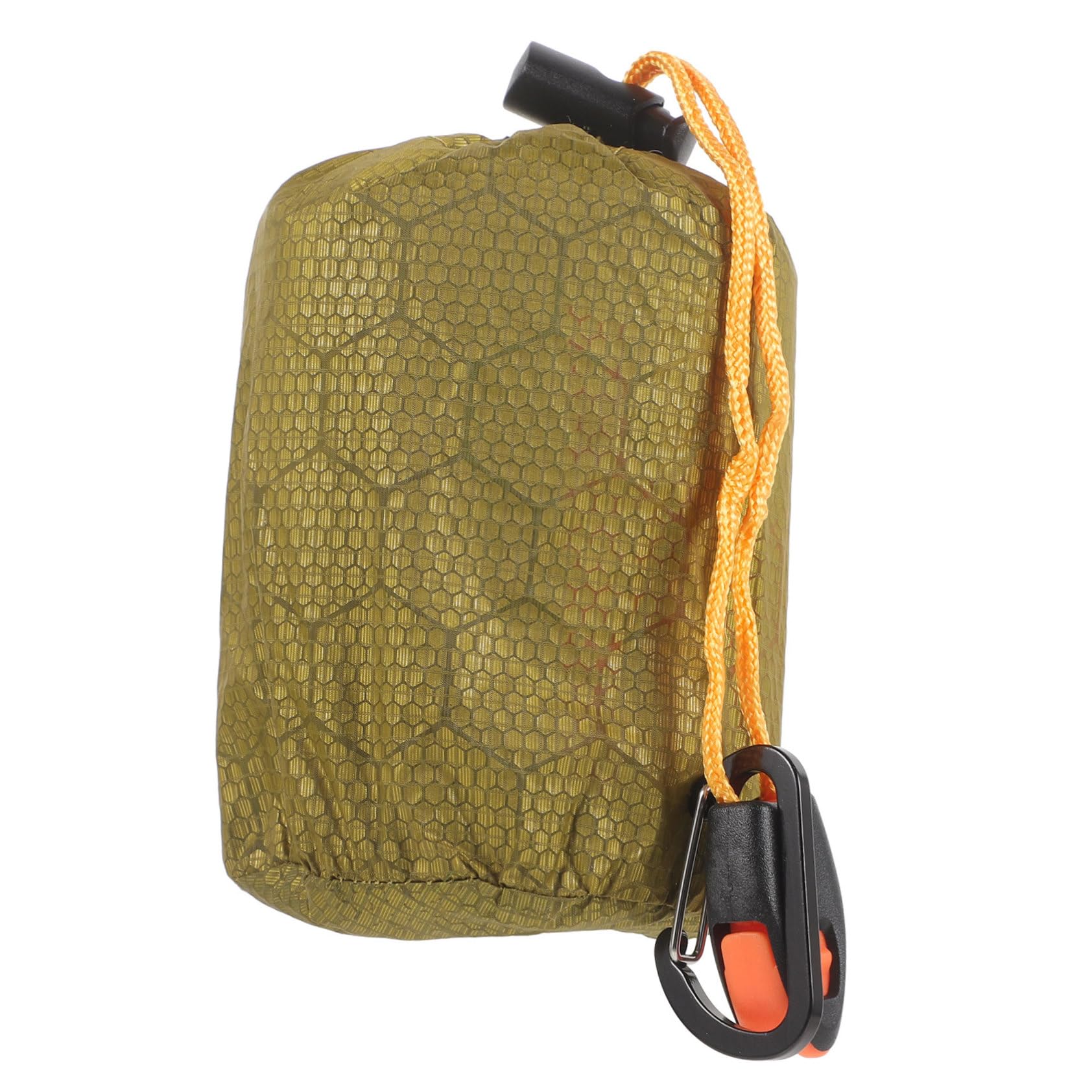 HANABASS Pe Aluminiumfolie Schlafsack Notfall Schlafsack mit Wärmeisolierung und Tragetasche für Outdoor Aktivitäten für Camping und