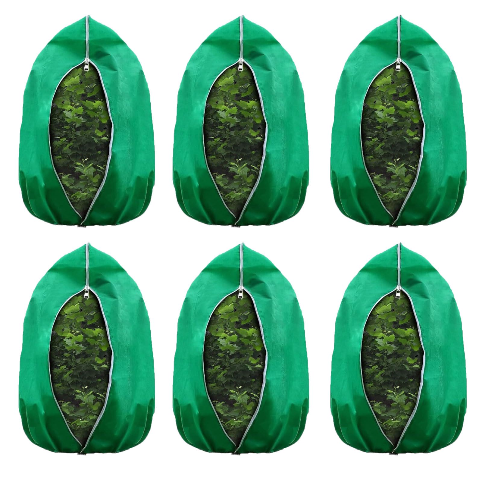 6 fundas multiusos para plantas, aislantes, transpirables, para invierno, protección de instalación, durabilidad