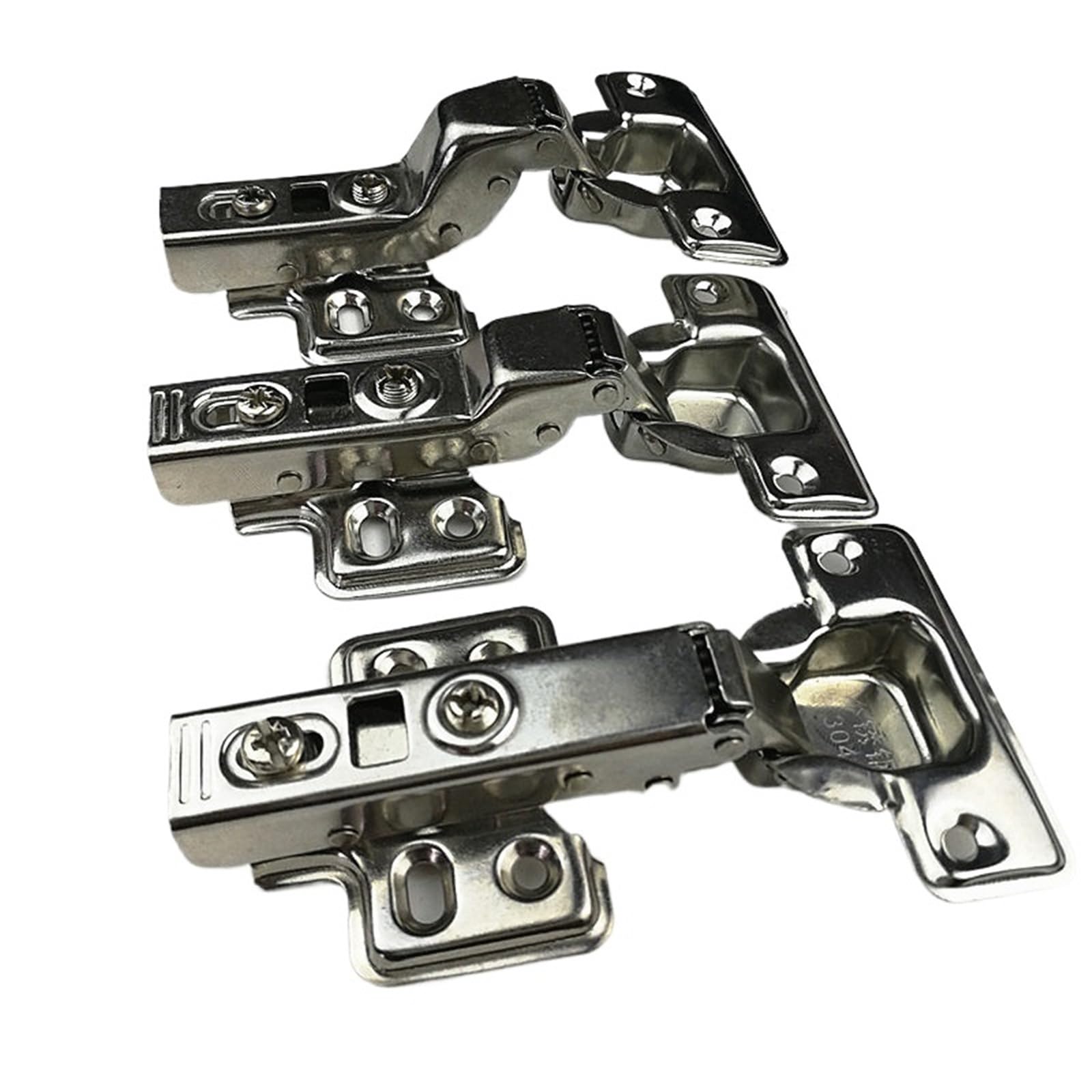Kdhcvkz Insert Embed 103 1Pcs Stainless Steel Hinge Cabinet Door Hinges(Insert Embed 103)