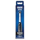 Oral-B Pro 100 Charcoal, Battery Powered Electric Toothbrush, Black