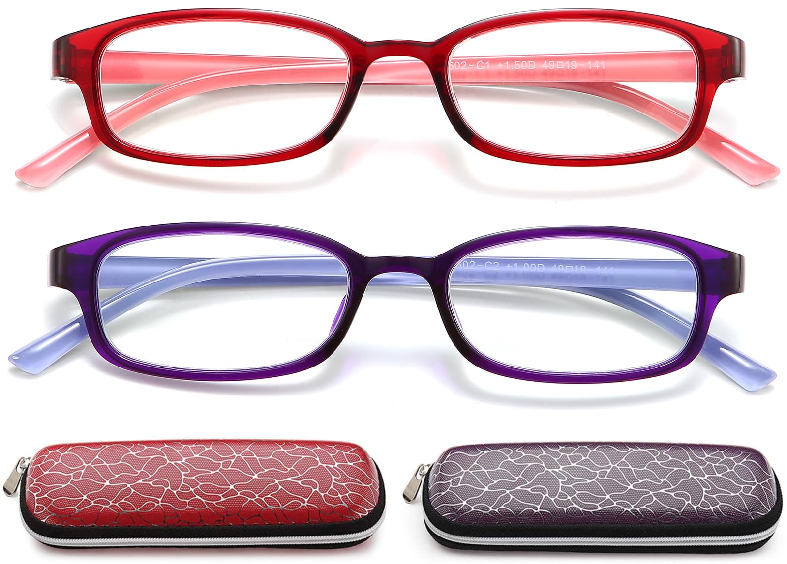 AJYADO Gafas de Lectura Mujer,Gafas de Presbicia Hombre,Gafas Bloqueo Anti Filtro Luz Azul,Gafas Vista Cansada,Gafas Para Leer,Gafas Aumento,Gafas Para Ordenador