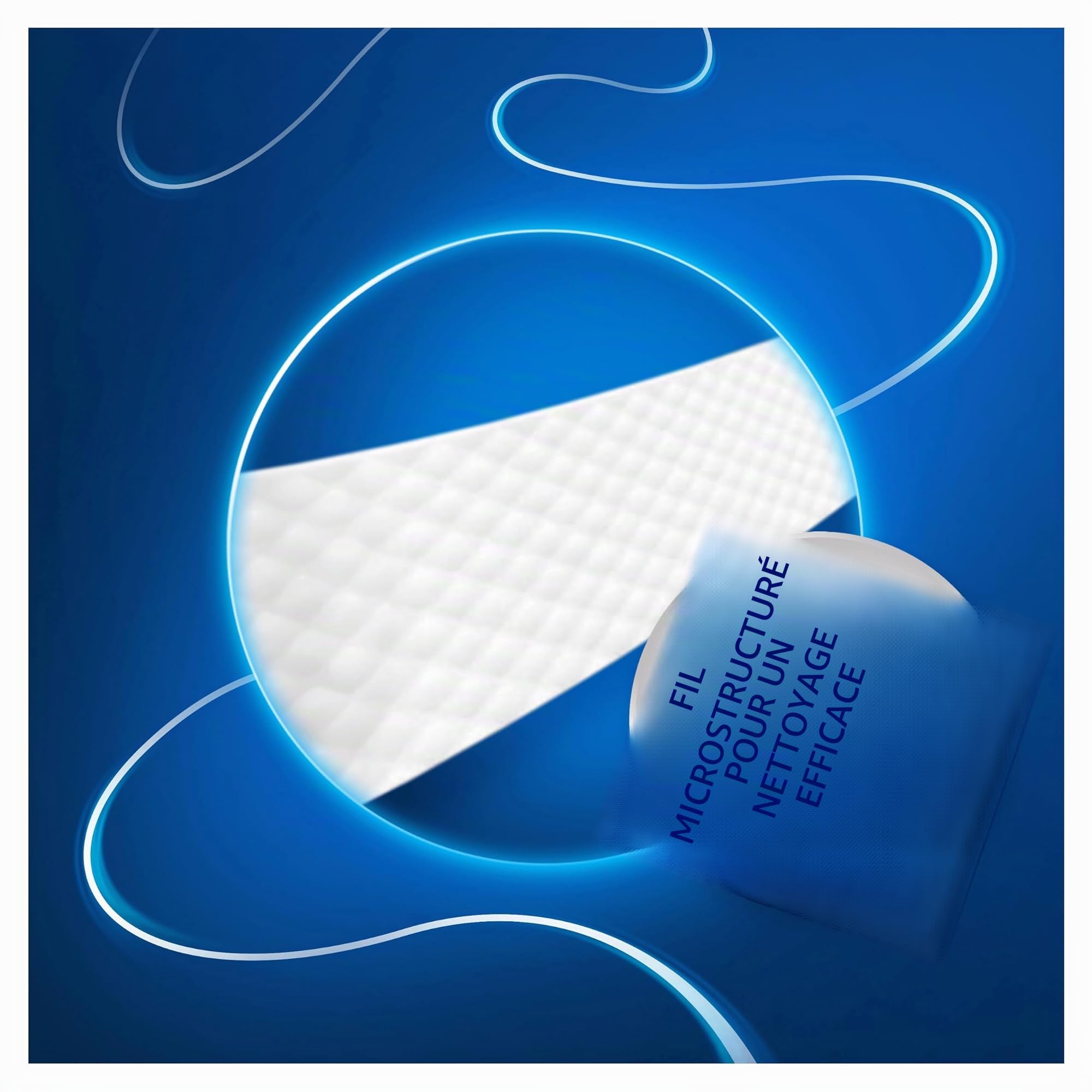 Oral-B Pro-Expert Fil dentaire avancé avec ruban ciré 50 m Nettoyage en profondeur Menthe fraîche 12 fils dentaires