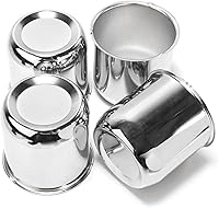 Vista 31 de 4 Piezas Tapas Centrales de Rueda de Remolque de 2.64 Pulgadas Push Through Diámetro de 2.64" Altura 2.4" para Rin de Camión SUV RV, Cubierta