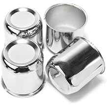 4Pcs 2.91" OD 2.91" H Push Through Trailer Wheel Center Cap for Rim