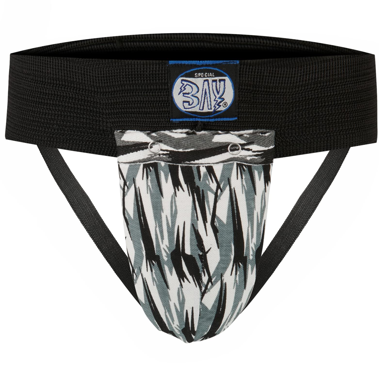 BAY Damen Tiefschutz Soft Frauen Kinder Lady schwarz Camouflage Tiefschützer Unterleibschutz Unterleibsschutz Suspensorium Kampfsport Kickboxen Muay Thai Thaiboxen TKD Taekwondo Handball Erwachsene