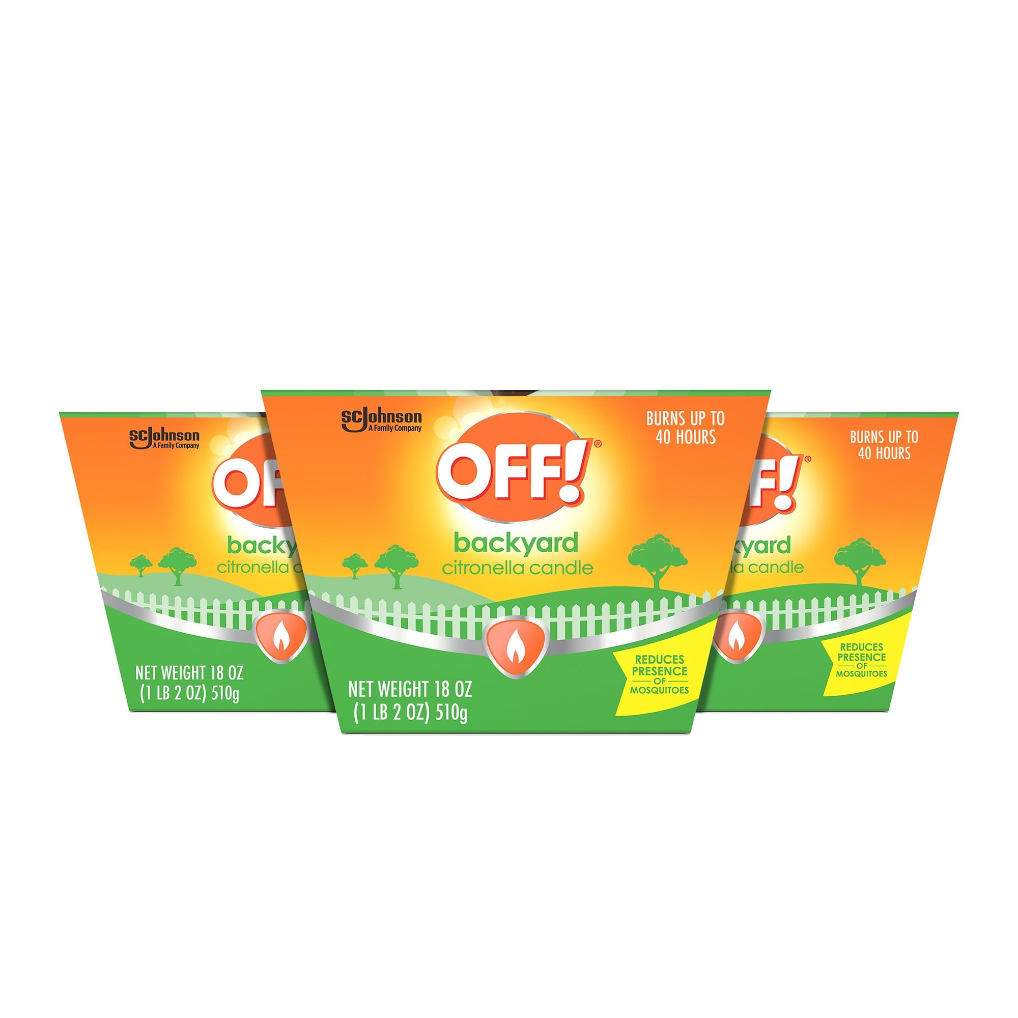 Amazon.com : OFF! Backyard Citronella Candle Large Outdoor