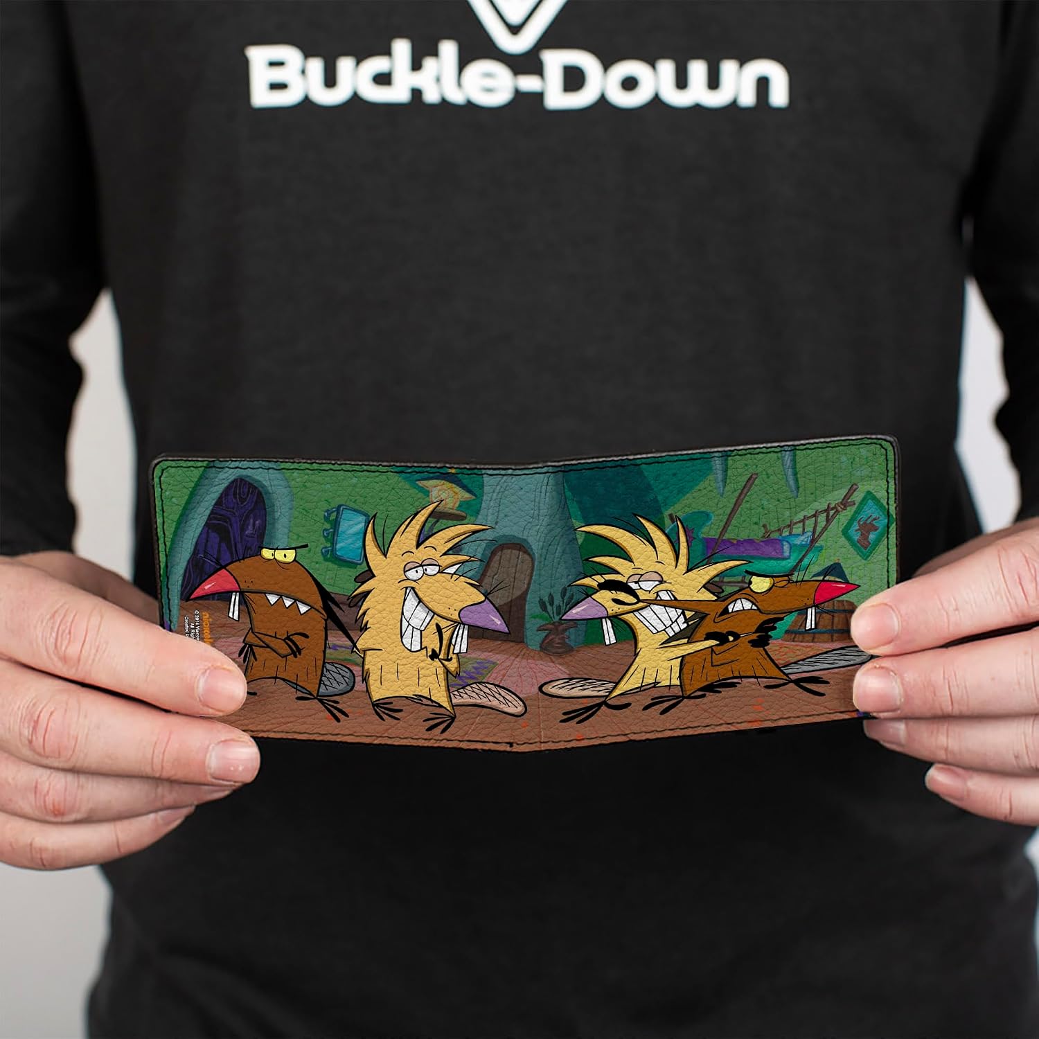 Buckle-Down Bifold Wallet Angry Beavers