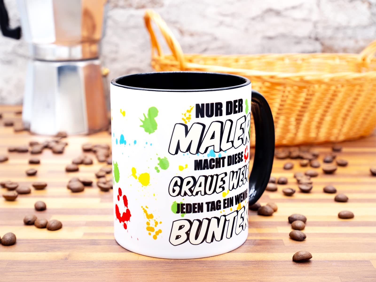 „Ich Bin Maler“ Tasse – 330 Ml, Witziger Spruch Für Maler & Lackierer