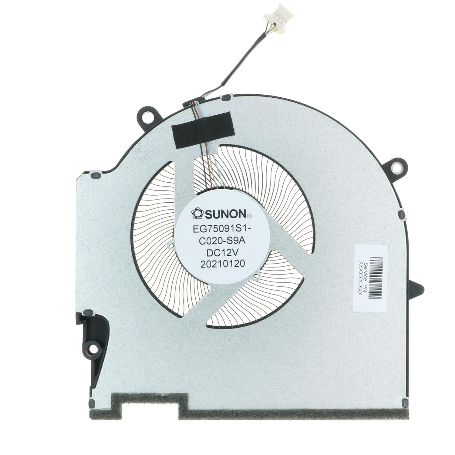 Replacement GPU Cooling Fan 12V for HP OMEN 17-CK 17-CK1020NR 17-CK0372NR 2021 EG75091S1-C020-S9A M78889-001