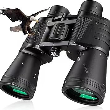 20X50MD Zoom Binoculars for Adults High Powered Binoculars, Waterproof - for Adults Bird Watching, Traveling, Concerts,Clear Low Light Vision at Night