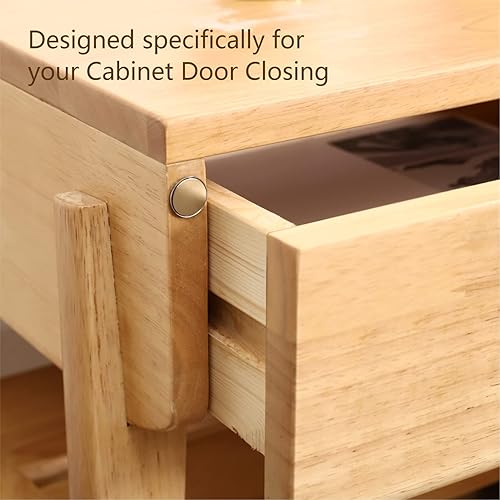 Miniatura 4 de Mousike Imanes magnéticos para puertas ultrafinas, de acero inoxidable, para cierre de puerta corrediza, armario de cocina, armario de armario