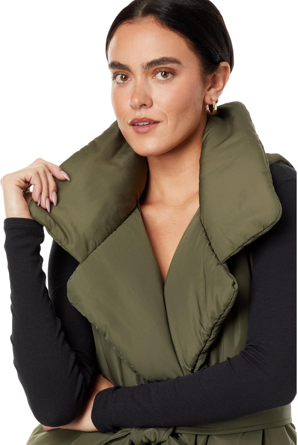 Norma Kamali Sleeveless Sleeping Bag Vest