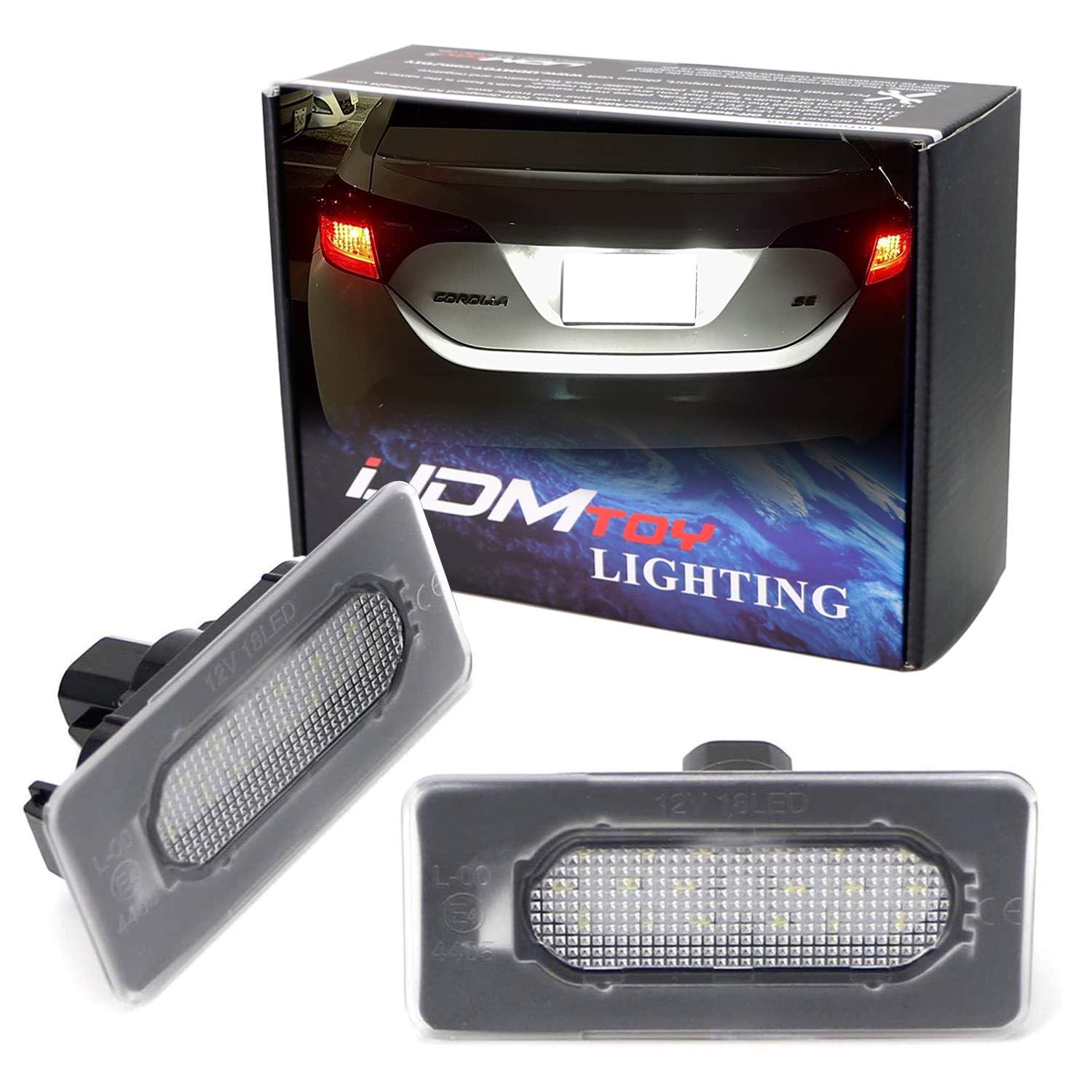 モチーフライト　LEDクリスタル・ホワイトベア　JOA-194 Amazon.com: iJDMTOY Xenon White 18-SMD 3W Full LED License Plate