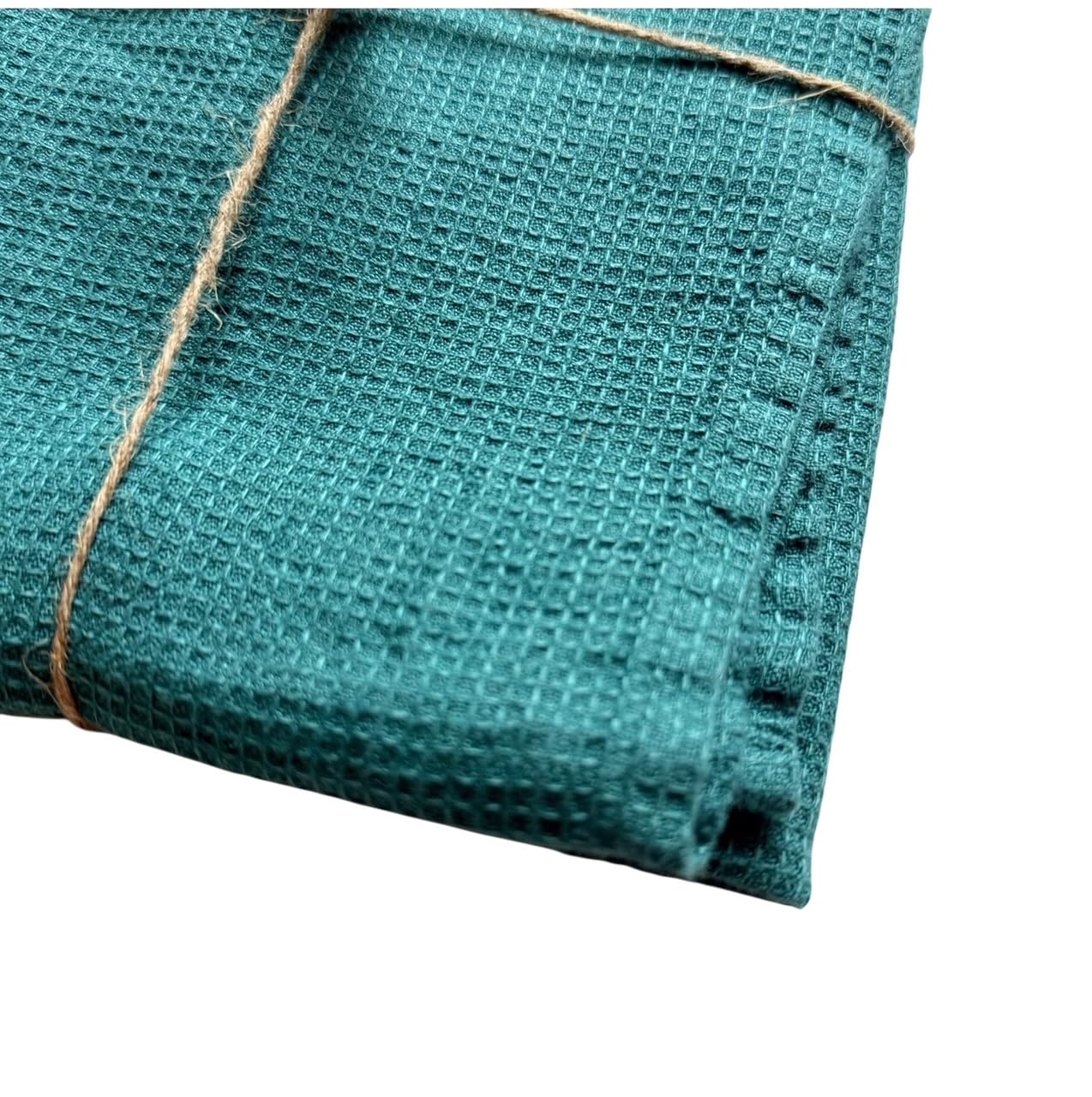 JOWOLLINA Delikatny ręcznik kąpielowy, ręcznik do sauny, lniany (Deep Teal, 1 szt. 100 x 145 cm)