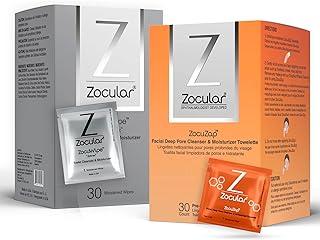 Zocuwipe - Toallitas para párpados y toallita...