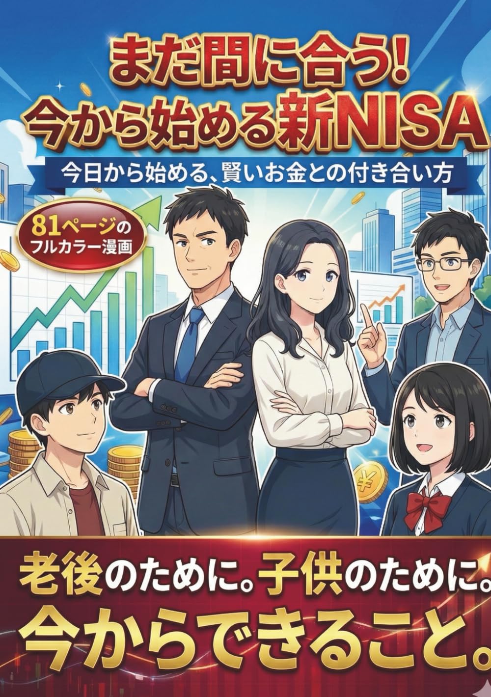 【まだ間に合う！今から始める新NISA】マンガでわかる新NISA: 初心者にやさしいフルカラー漫画 (漫画で学ぶシリーズ)